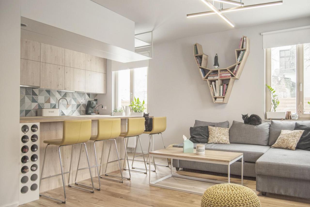 Charming Apartment With Garden, Only 1 Km To Wawel Castle By Noclegi Renters Krakov Exteriér fotografie